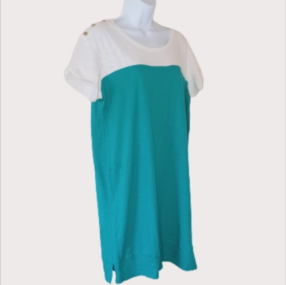 Nicole Miller New York Color Block Dress, sz XL